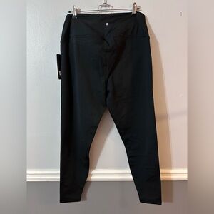 90 Degree By Reflex High Waist Fleece Lined Leggings Black  XXL